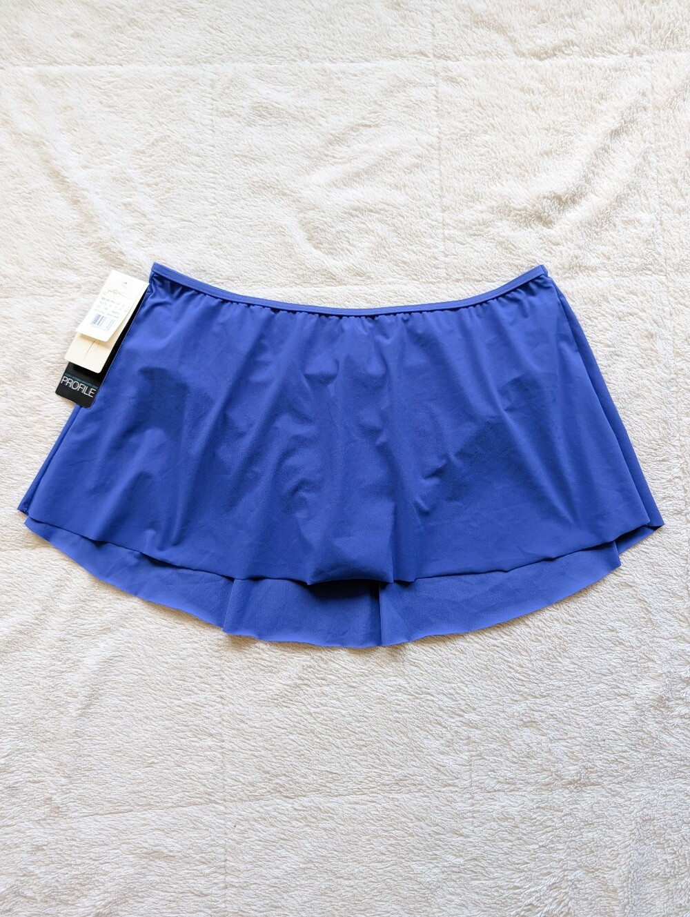 Gottex Profile Blue Swim Bottoms W/ Attached Skirt
